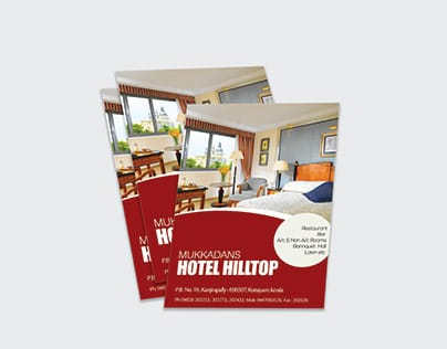 Mukkadan’s Hill Top Hotel – Poster & Flyer